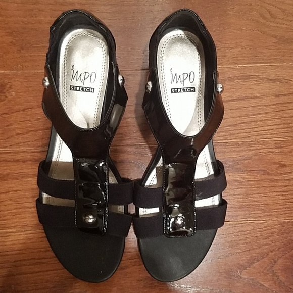 IMPO black sandals NWOT - Picture 2 of 4